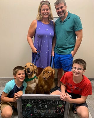 More Pet Success Stories in Annapolis: Brewster and Family Celebrating from Lymphoma Treatment